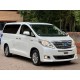 2014 WHITE Toyota Alphard Beige Interior WARRANTED MILE,18M WARRANTY,TWIN SUNROOF 2.4 5dr